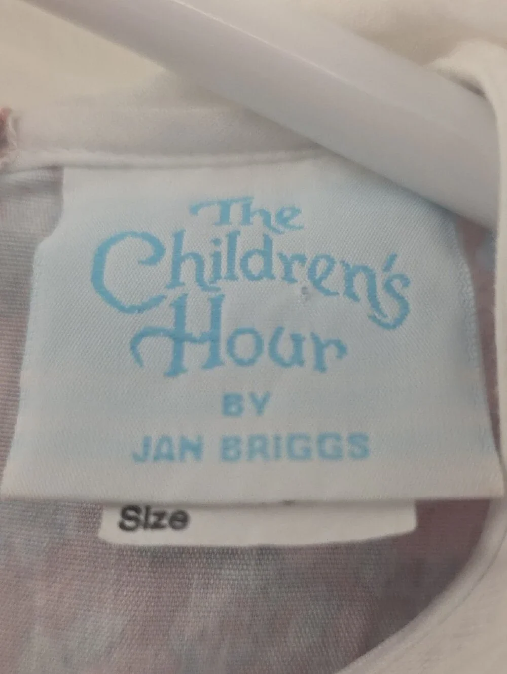 Vintage The Children's Hour Jan Briggs Floral Prairie Dress Size 10 Lace Collar